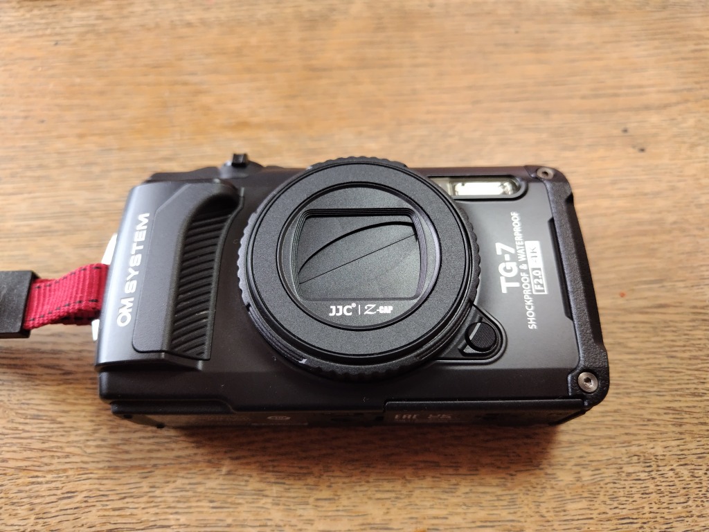 JJC レンズキャップ レンズバリア オリンパス Olympus TG-6 TG-5 TG-4