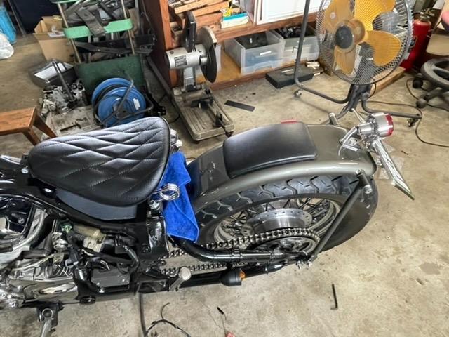 Garage T＆F ガレージ フラットフェンダーキット スティード400 VSE