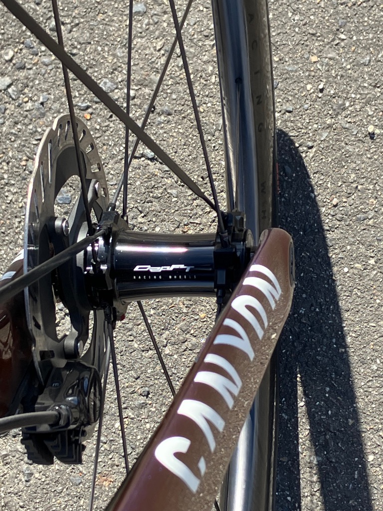 クラフトワークス CS5060 カーボンファイバー スポーク ホイールセット