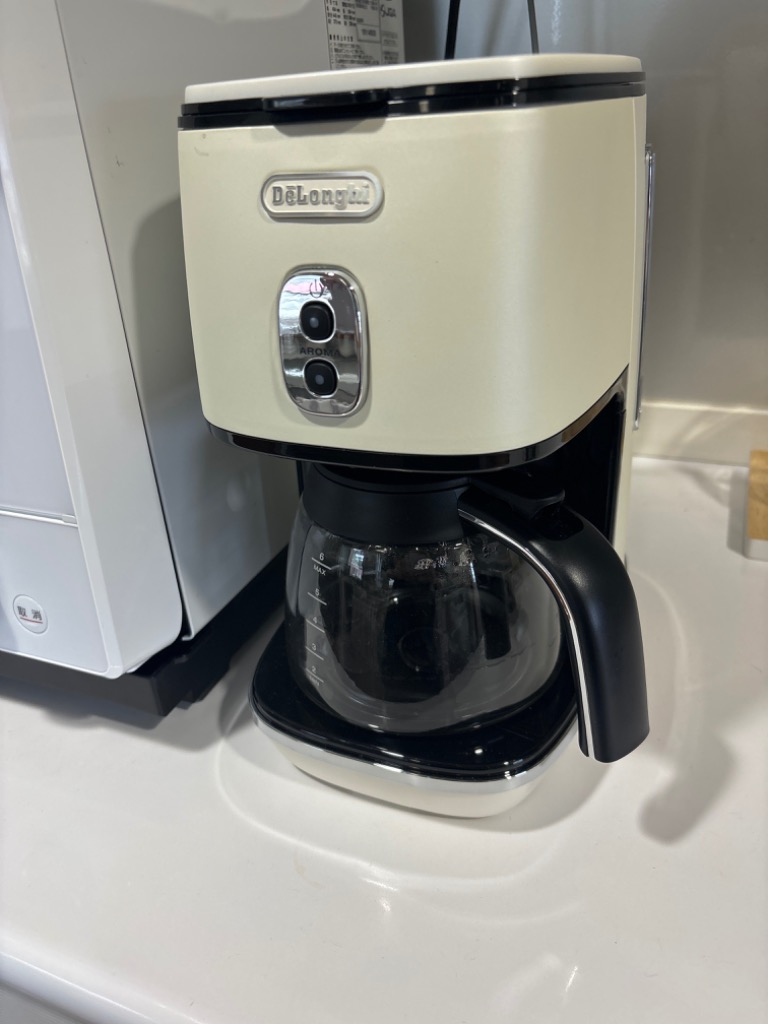 デロンギ ICMI011J-W ドリップコーヒーメーカー 「ディスティンタ