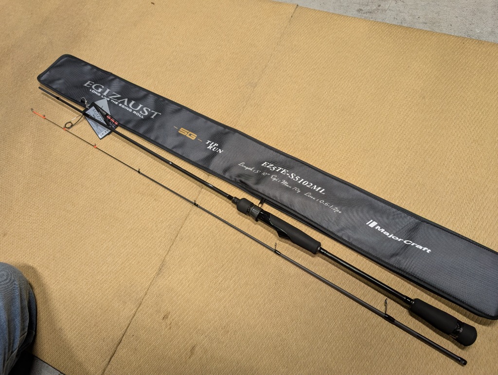 Major Craft エギゾースト5G Tiprun model Spinning Short Length