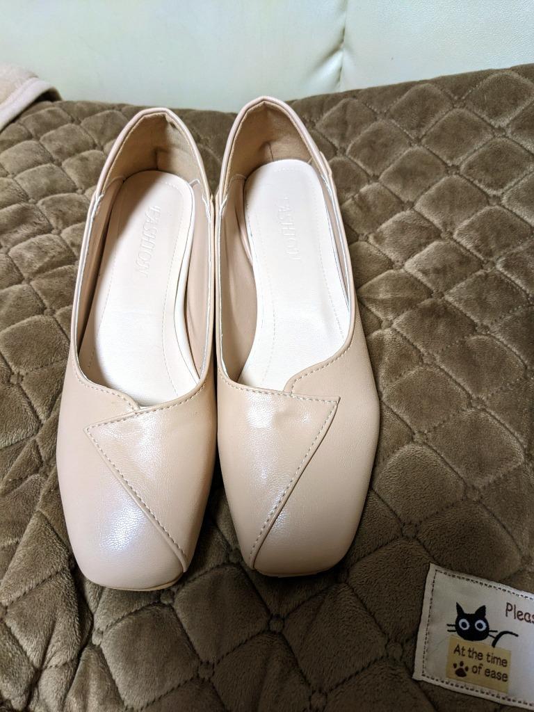 STYLEBLOCK（スタイルブロック） パンプス チャンキーヒールスクエア