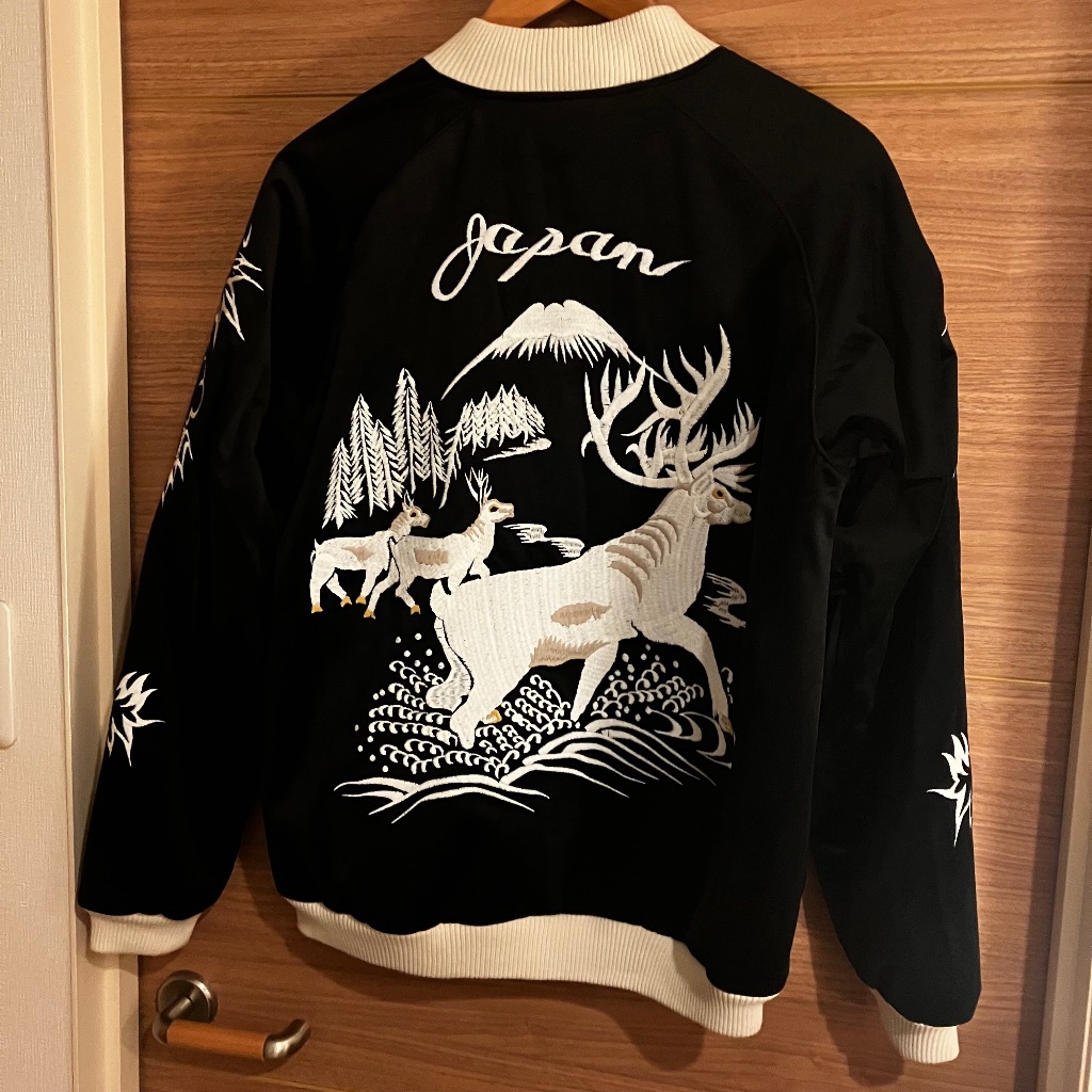 HOUSTON（ヒューストン） スカジャン 別珍スカジャン(DEER) メンズ