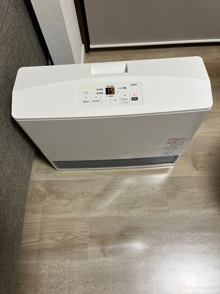 ノーリツ（NORITZ） ガスファンヒーター GFH-5803S 木造15畳