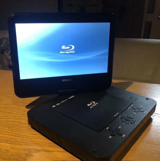 ダイニチ電子 Wizz 10.1インチ ポータブルブルーレイディスク DVD