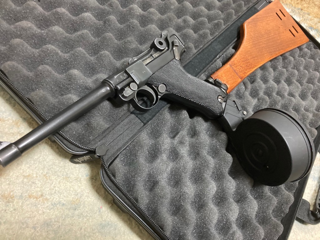 タナカワークス 木製ストック ルガー P08 用 ロング : HBLT - 通販