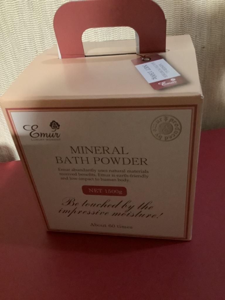 エミュール ミネラルバスパウダー プレミアム 1500g＋25g×8包