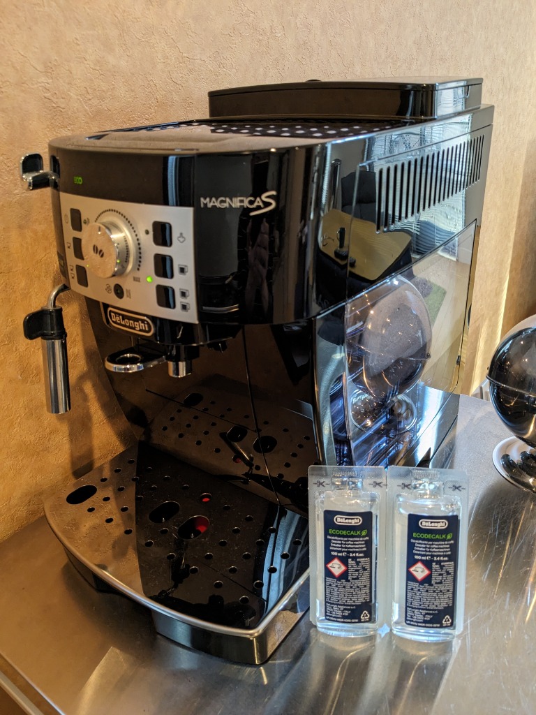 デロンギ（DeLonghi） コーヒーマシン用 除石灰剤 100ml×2 Delonghi 箱