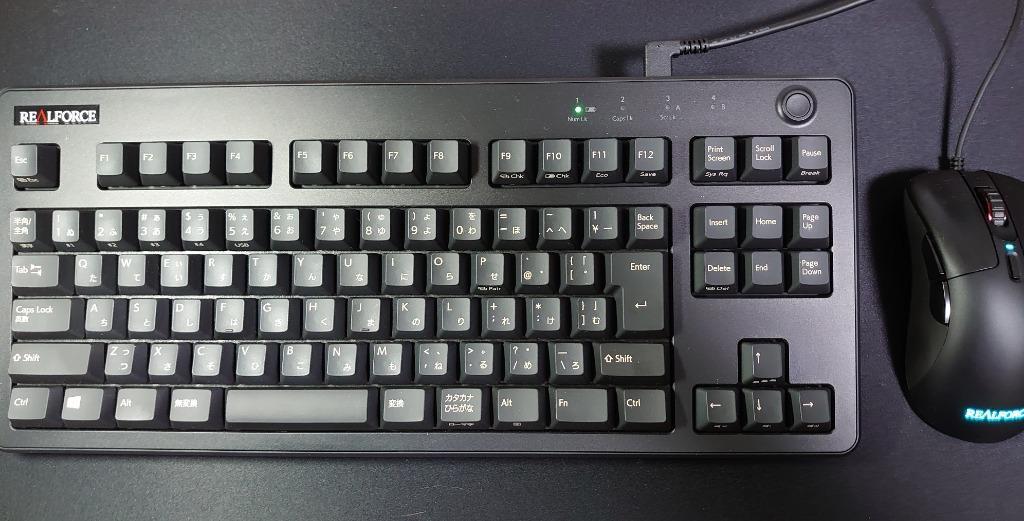 東プレ 東プレ REALFORCE R3 テンキーレスキーボード 静音モデル・キー