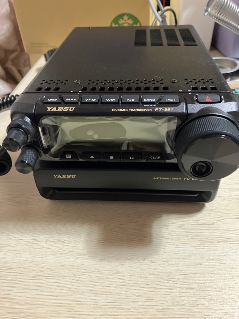 FT-891シリーズとオートマチックアンテナチューナーFC-50のセット