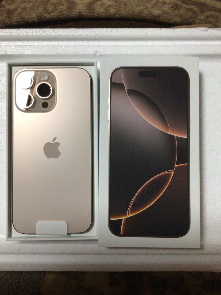 iPhone ☆Appleストア版 国内正規 SIMフリー iPhone16ProMax 256GB