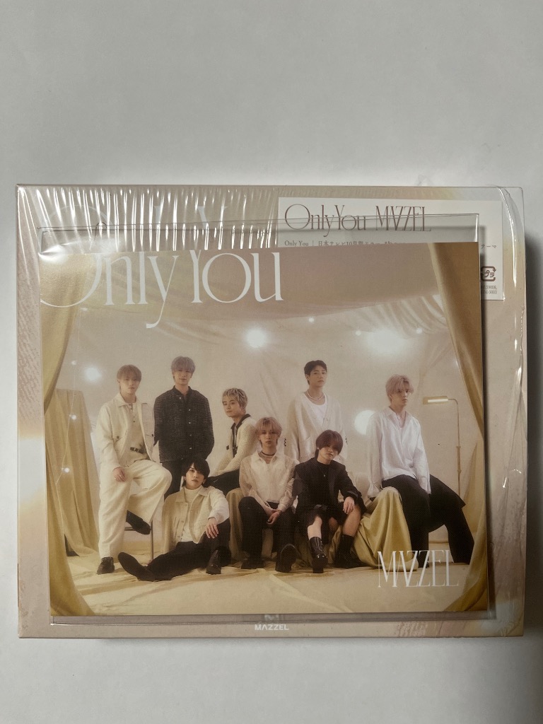 枚数限定][限定盤]Only You(初回限定盤)/MAZZEL[CD+DVD]【返品種別A