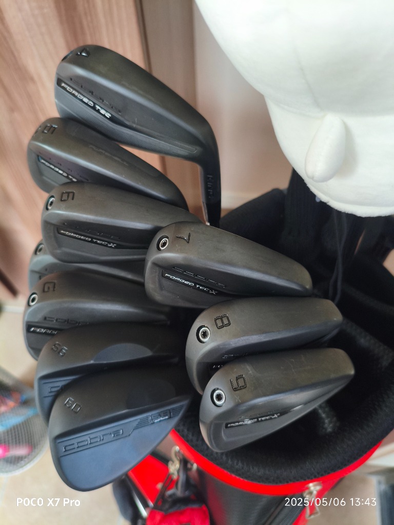 COBRA（コブラ） KING Forged Tec X Black Irons アイアン 6本セット(5