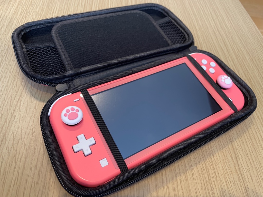 任天堂 スイッチライト 対応 セミハードケース キャリングケース 保護