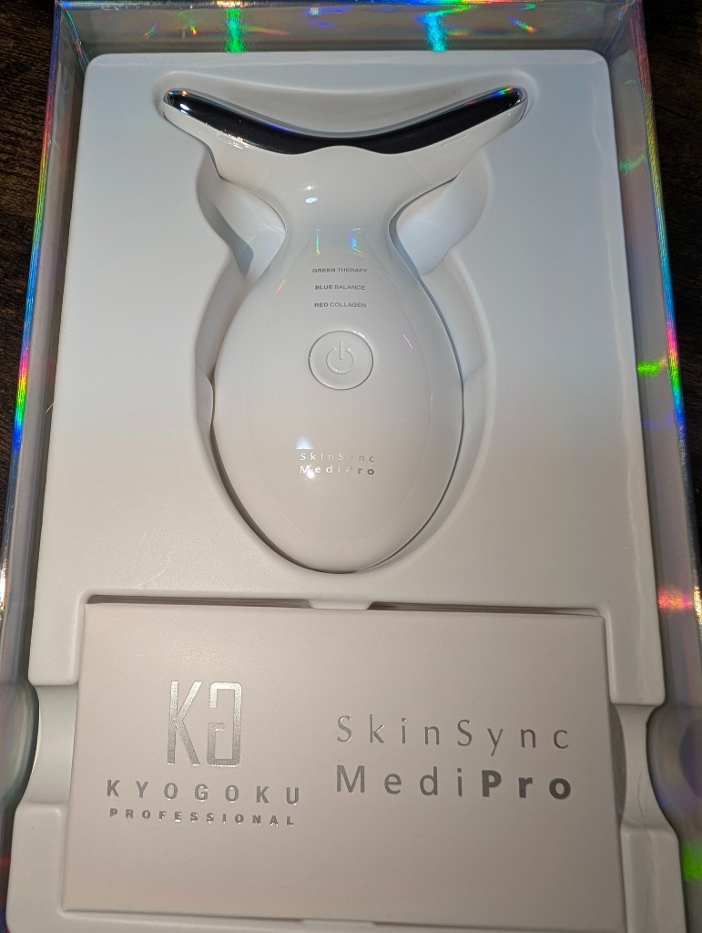 公式 20％OFF 【 KYOGOKU スキンソニック メディプロ 】 美顔器 ems