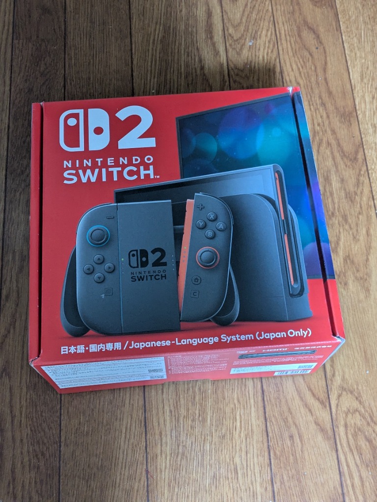 Nintendo Switch 2 日本語・国内専用 BEE-S-KB6CA ※量販店舗印付の場合