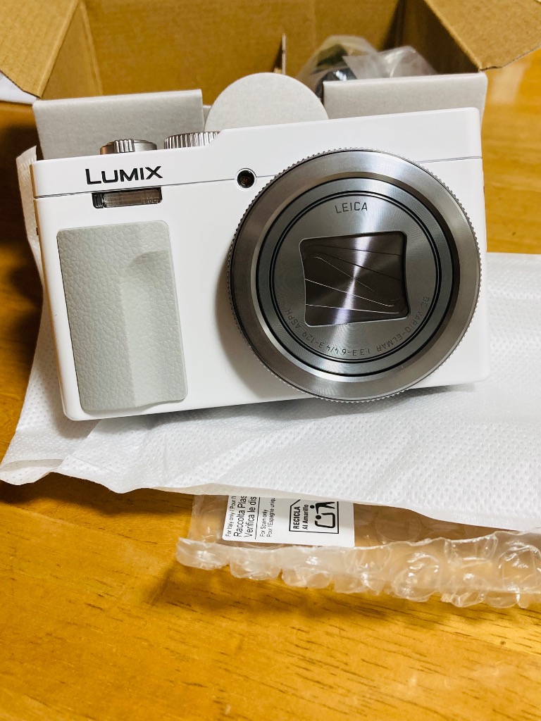 LUMIX 10年間保証付き パナソニック DC-TZ99-W ホワイト : 三星カメラ
