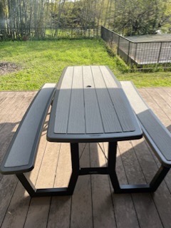 当日発送確約品 ライフタイム フレーム ピクニックテーブル 6~8人用