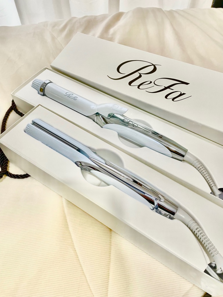 ReFa リファ カールアイロン プロ 26mm RE-AU-02A（ホワイト） ヘア