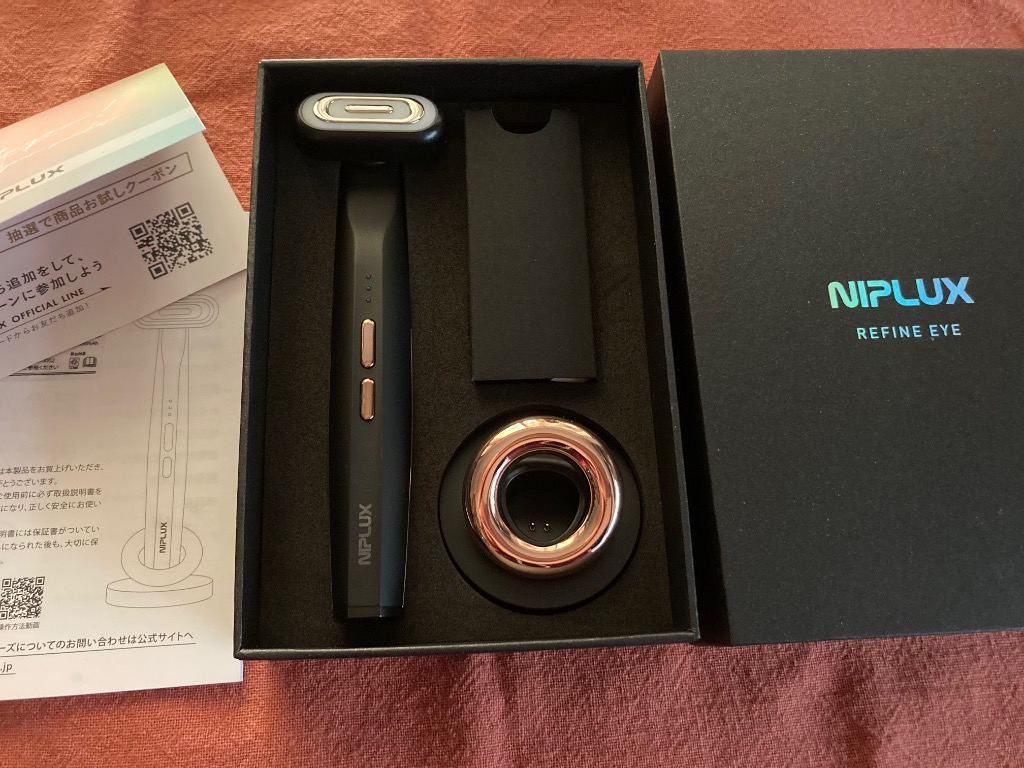 NIPLUX 目元美顔器 REFINE EYE（リファイン アイ） 目もとエステ