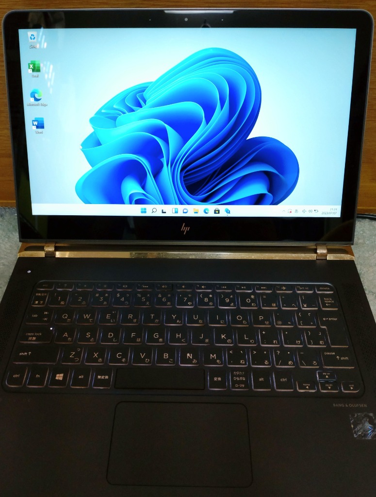 Spectre 中古パソコン HP 13-v108TU Microsoft Office 2019 第7世代