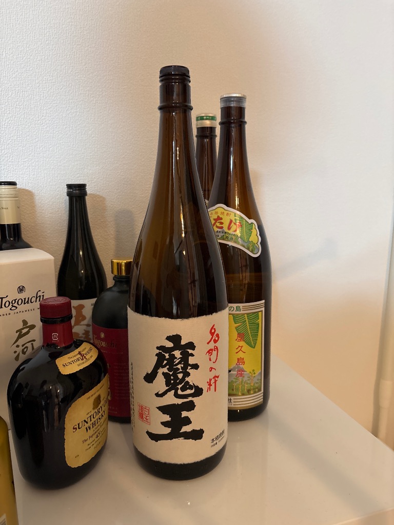魔王 芋焼酎 名門の粋 25% 1800ml 白玉醸造 古酒 箱なし 焼酎 誕生日