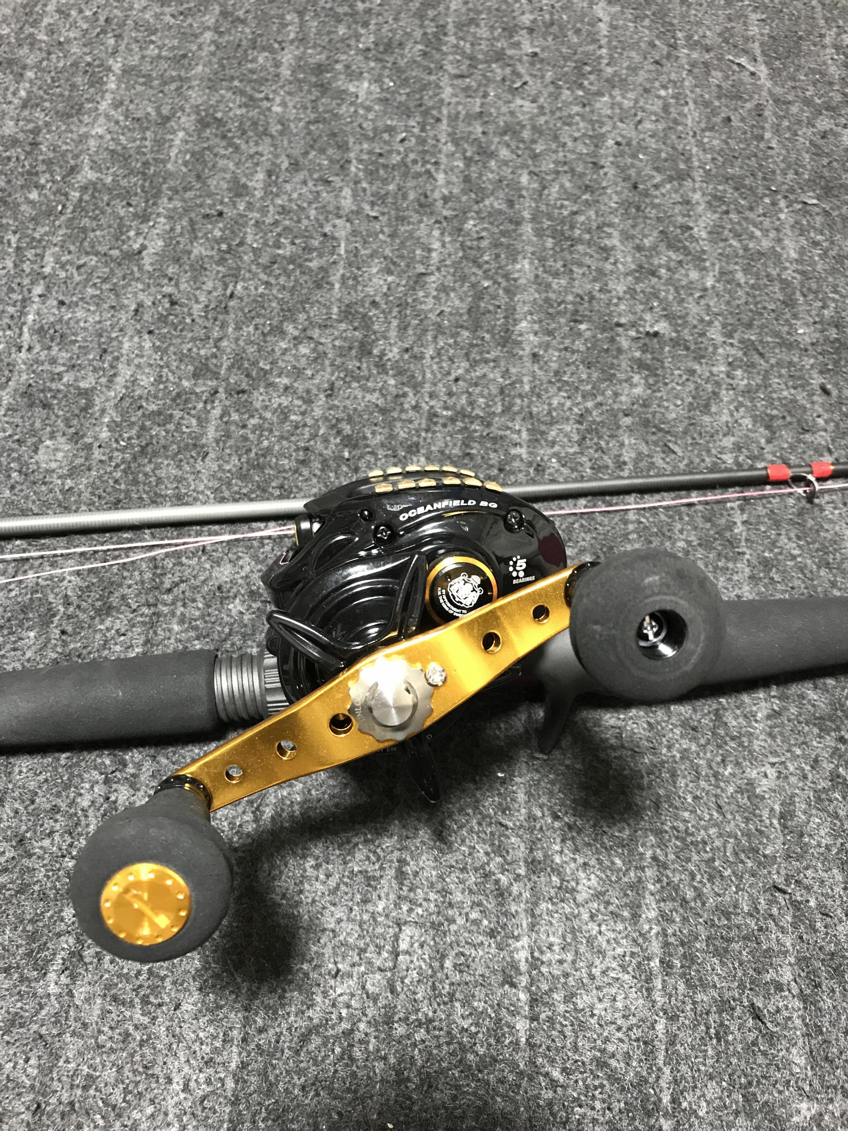 現品限り】 アブガルシア ジギングリール オーシャンフィールド BG-L