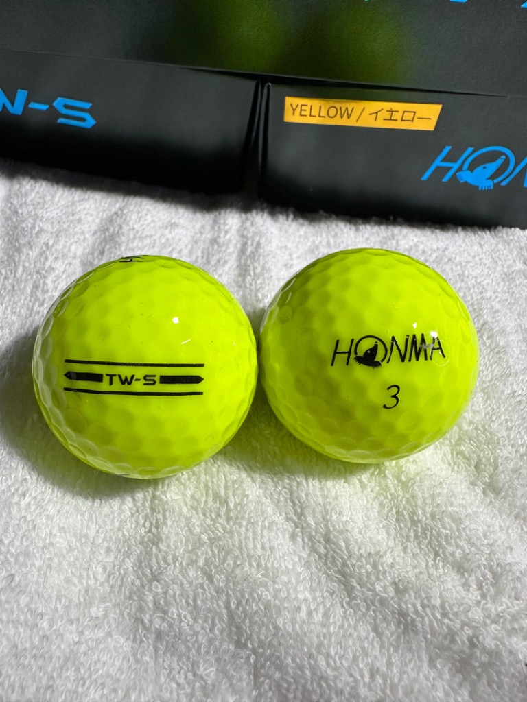 3ダースセット 本間ゴルフ ゴルフボール ツアーワールド TW-X／TW-S