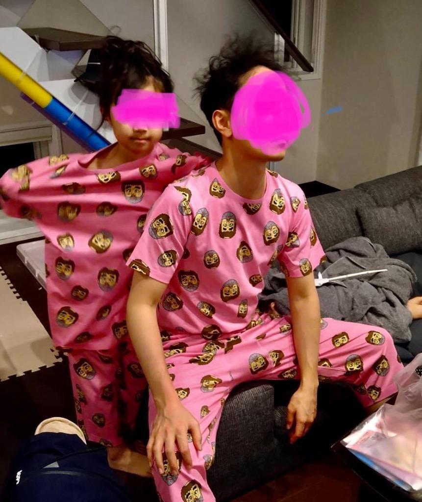 志村けん 変なおじさん パジャマ上下セット/L : フジテレビe!ショップ