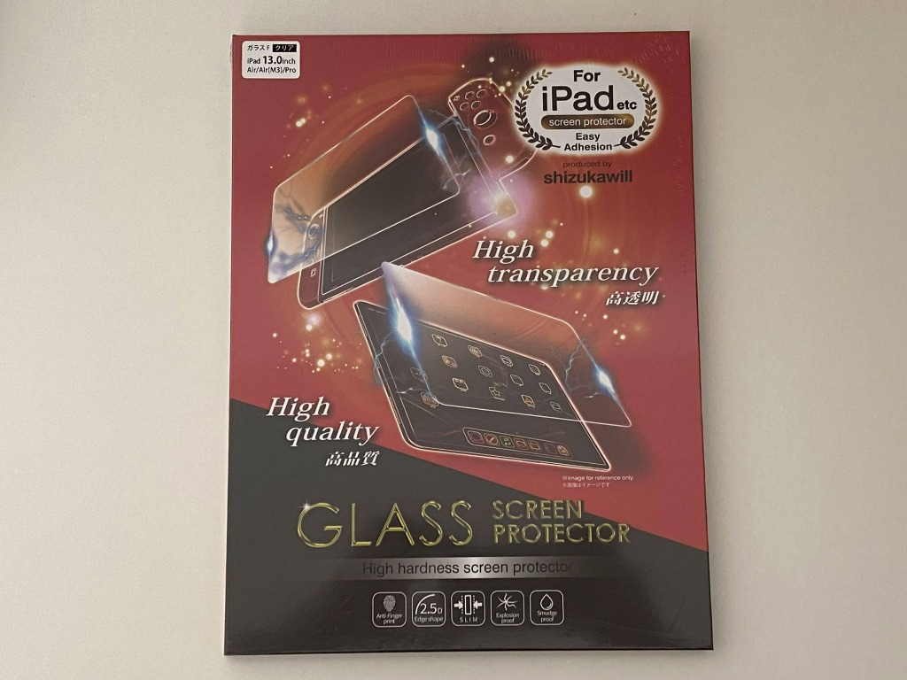 シズカウィル（shizukawill） iPad Pro ガラスフィルム iPad air(M3