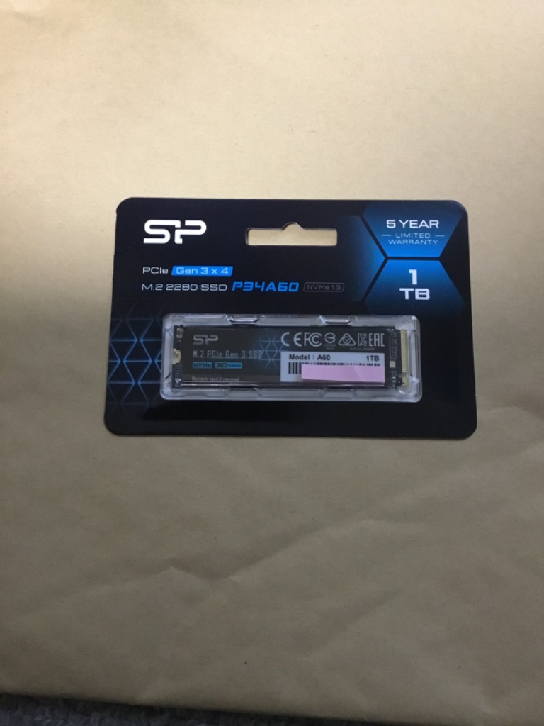 Silicon Power（シリコンパワー） SSD 1TB 3D NAND採用 M.2 nvme 2280