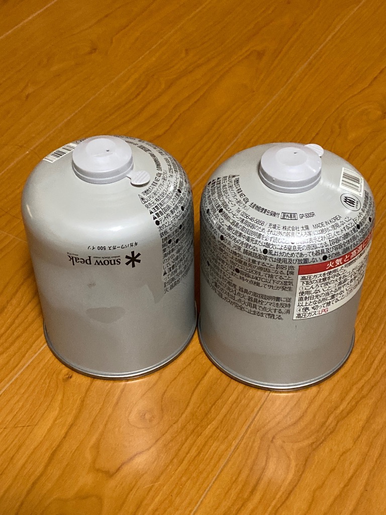 snow peak（スノーピーク） ギガパワーガス500イソ GP-500SR OD缶