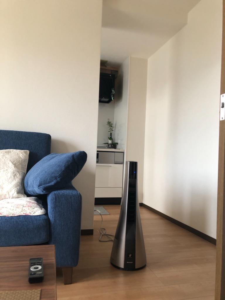 SHARP（シャープ） スリムイオンファン HOT COOL リモコン付 ゴールド