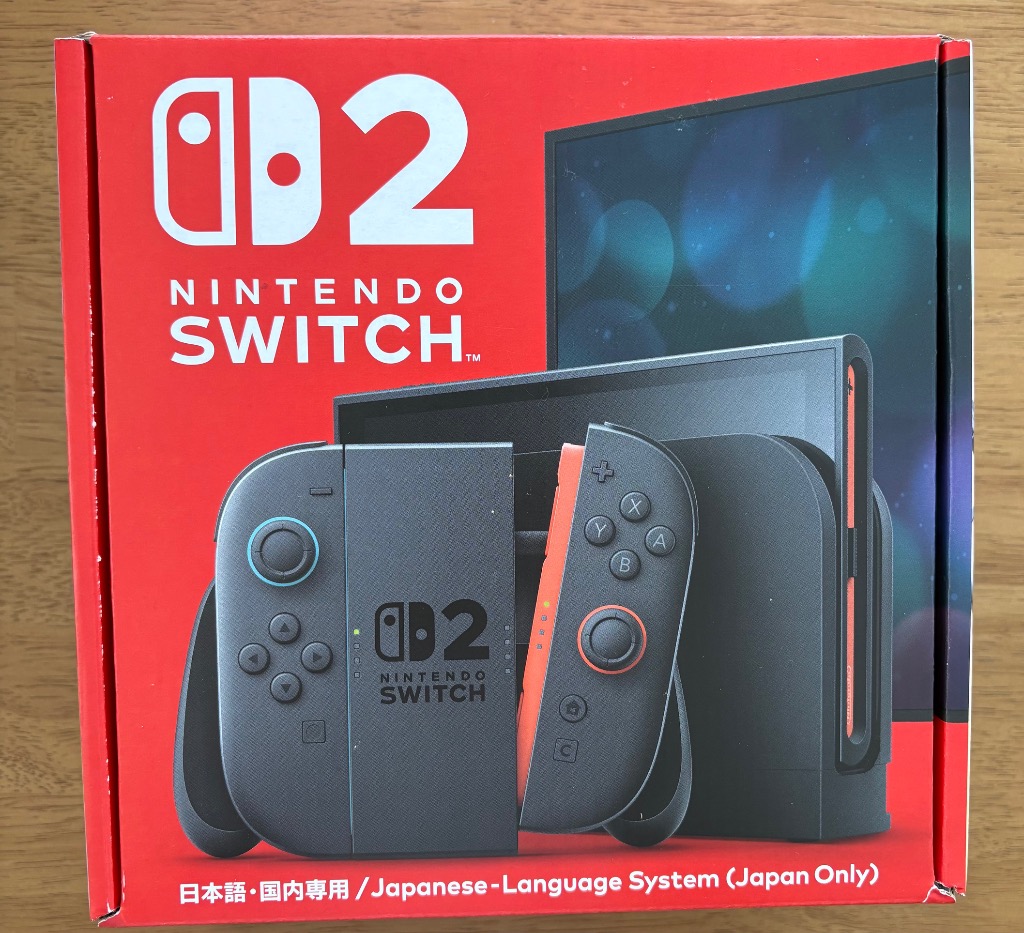 Nintendo Switch 2 (日本語・国内専用) 日本国内版 2025年6月5日発売