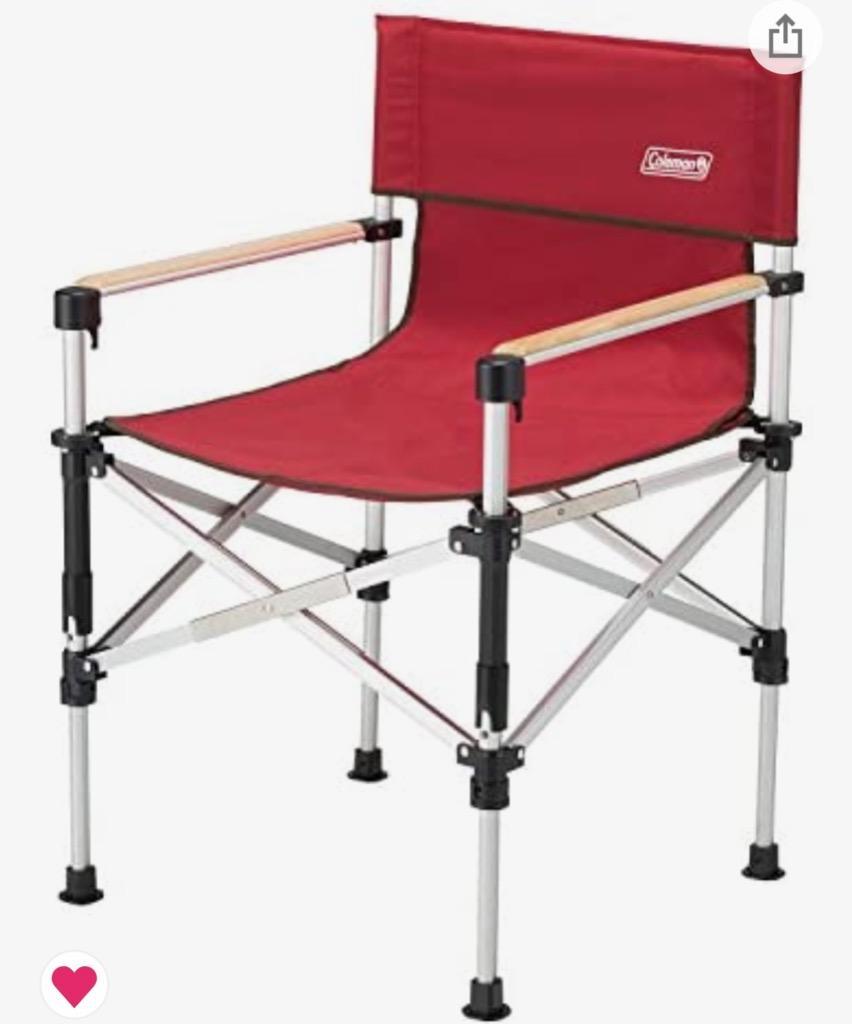 Coleman（コールマン） ツーウェイキャプテンチェア(レッド