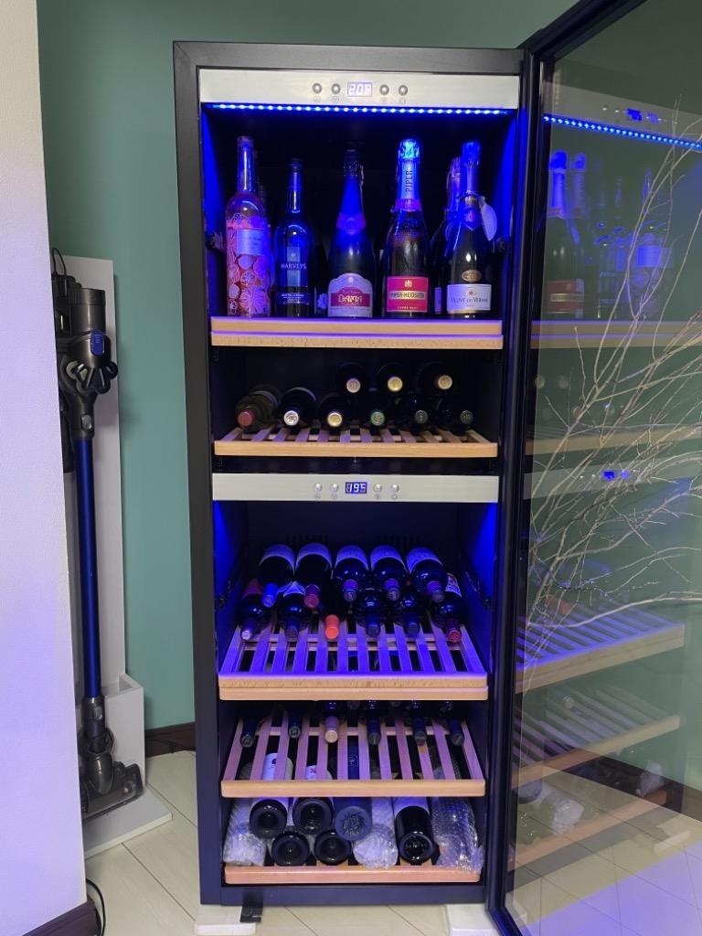 カシェットシークレット S-Class 2層式120-140本入りワインセラー CS