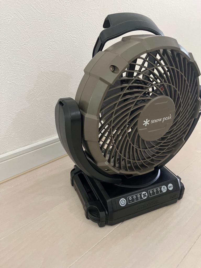snow peak（スノーピーク） サーキュレーター 静音 扇風機 風量3段階