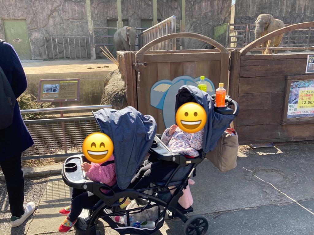 カトージ ベビーカー 二人でゴーDX （デニム） レインカバー付 41000