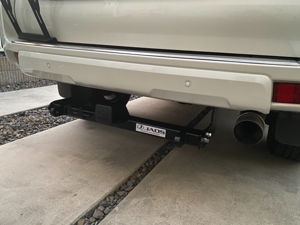 改良版 トヨタ ランドクルーザー プラド 150系 シャックル 付き ヒッチ