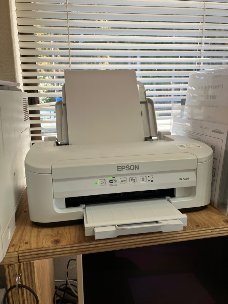 EPSON PX-S505 インクジェットプリンター 4色独立 ホワイト PXS505