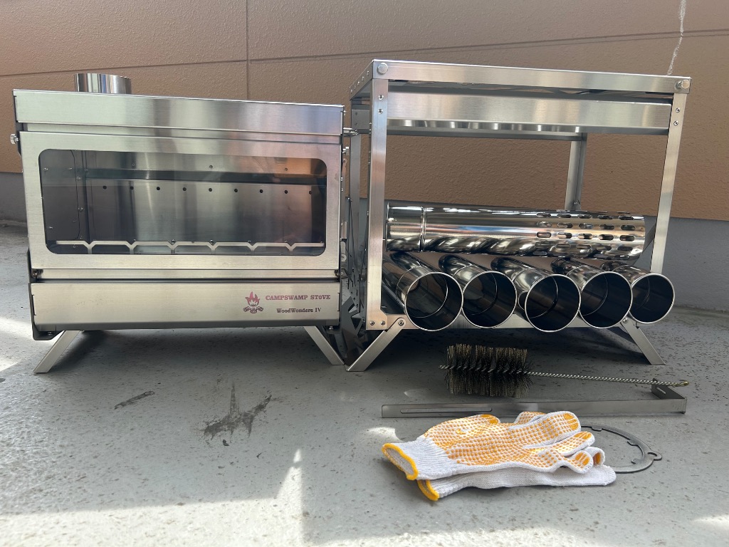 今季最終入荷分ご予約完売致しました】CampSwampStove WoodsWonders 4