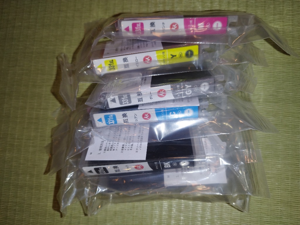 キヤノン（Canon） BCI-331XL+330XL-6MP 互換インク 331 330 の大容量