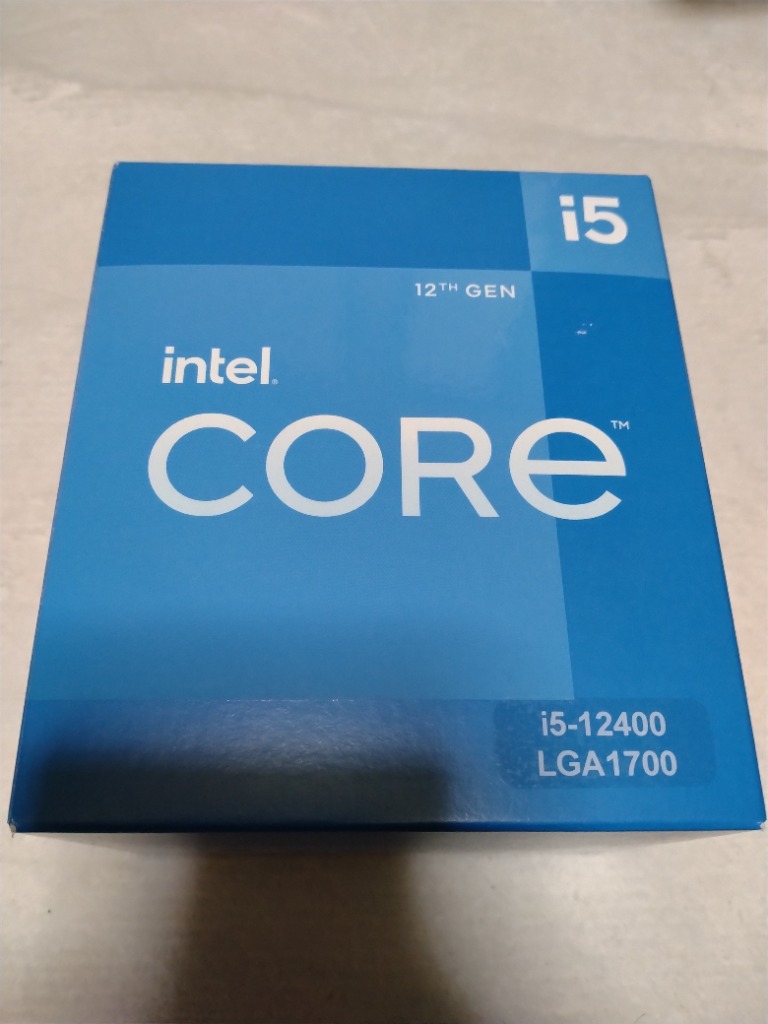Intel Core i5 12400 BOX : ドスパラYahoo!店 - 通販 - Yahoo!ショッピング