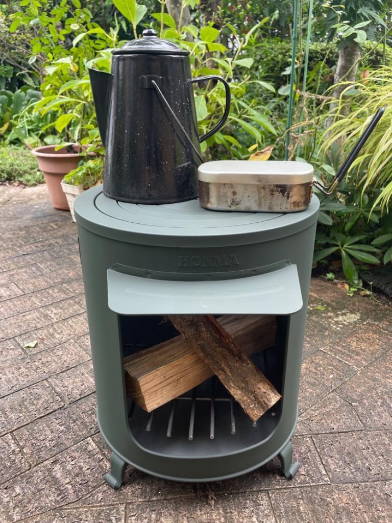 ホンマ製作所 薪ストーブ キャンプ レジャーカマド RM-410 : くらしのe