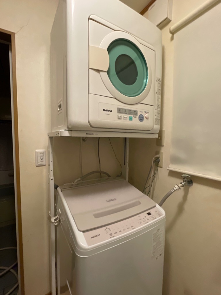 パナソニック N-UF51-W 全自動・2槽式・ドラム式洗濯機兼用 床置き