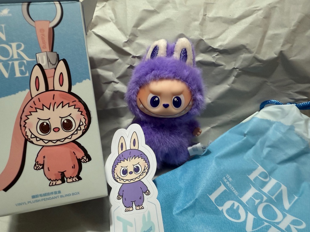 正規品2個セット】 LABUBU ラブブ POP MART The Monsters PIN FOR LOVE