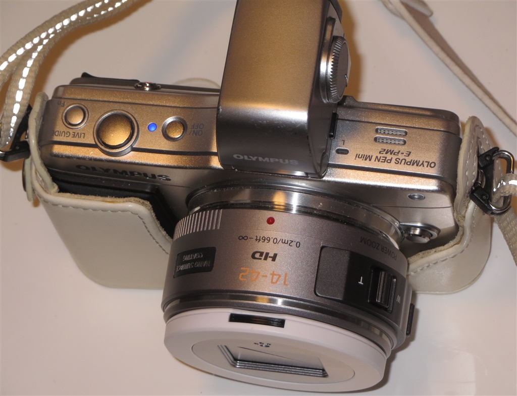 価格.com - 『E-PM2 + VF-3 + VARIO PZ 14-42mm + X-CAP』パナソニック