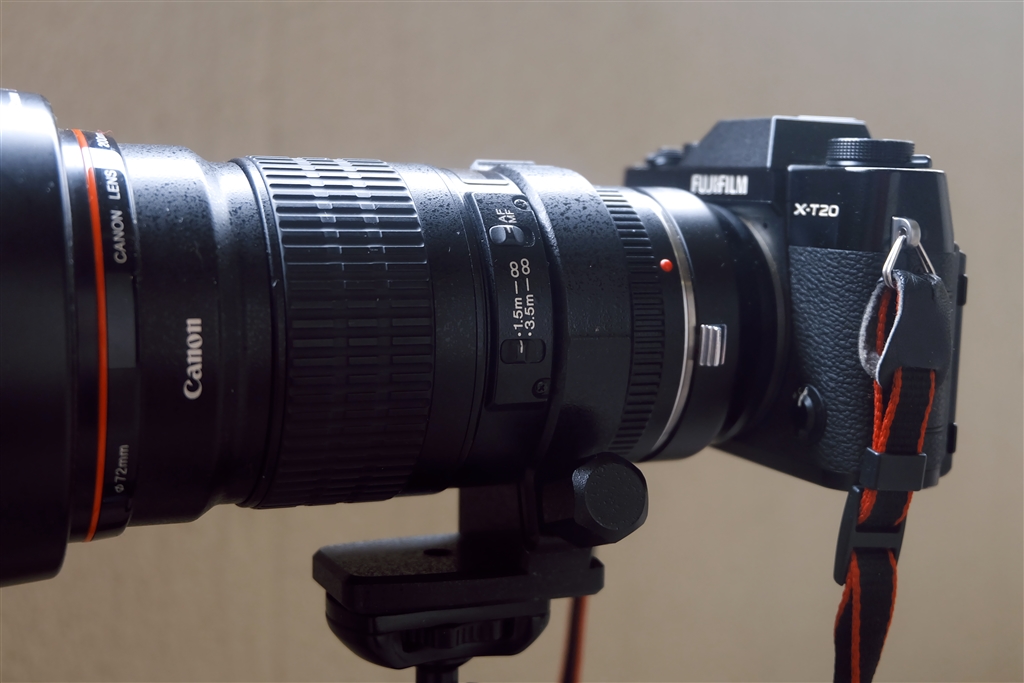 価格.com - 『MENGSの三脚座の装着例 ピッタリでした！』CANON EF200mm