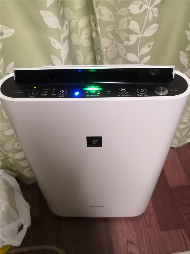 価格.com - シャープ KC-J50-W [ホワイト系] ごえもんとおじぞうさんの