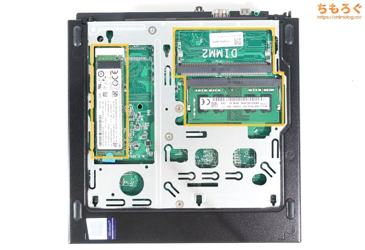 価格.com - 『メモリスロットとM.2スロット』Lenovo ThinkCentre M75q